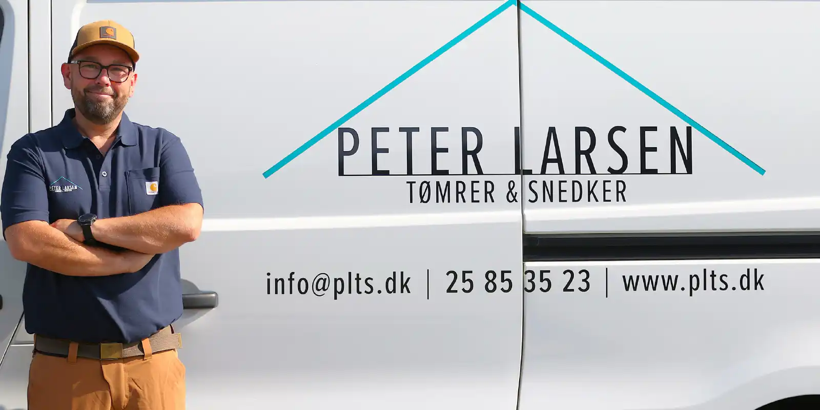Peter Larsen tømrer snedker bil kontakt